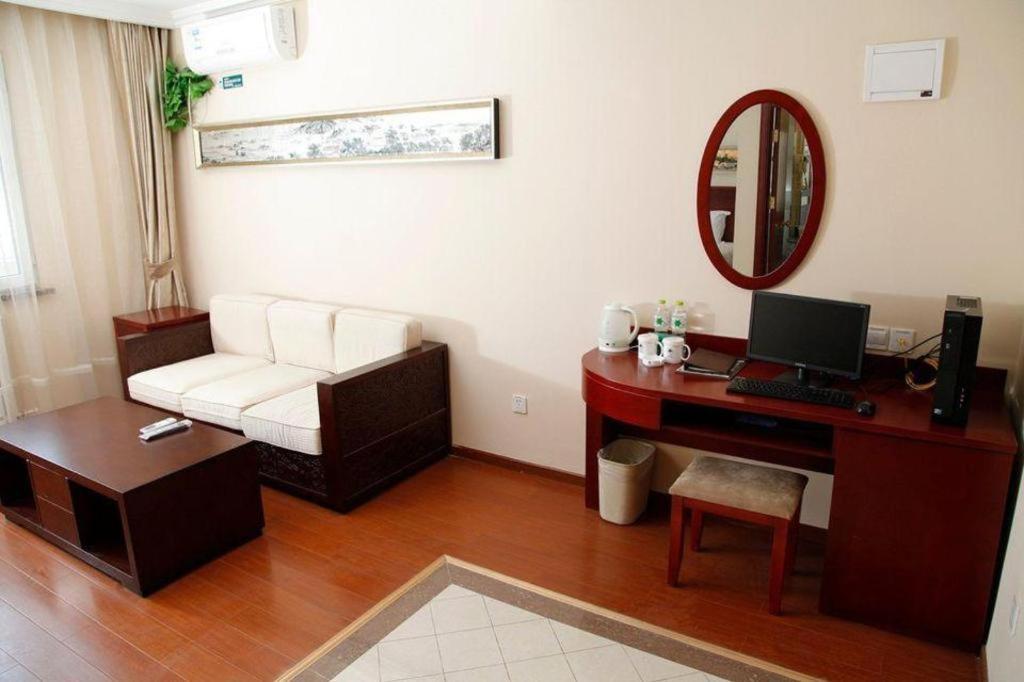 Greentree Inn Beijing East Yizhuang District Second Kechuang Street Express Hotel Dış mekan fotoğraf